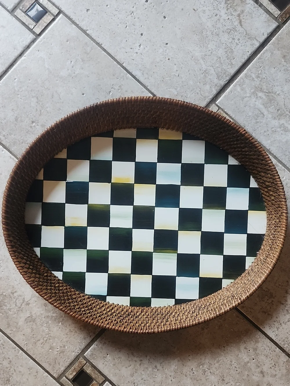 MacKenzie-Childs decorative round